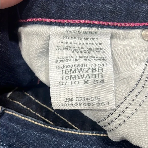 Wrangler Women's Indigo Straight Leg Jeans - Picture 2 of 13